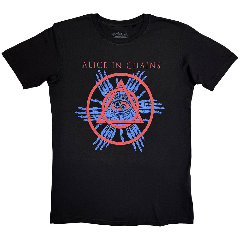 Alice In Chains - Circle Triangle Herren TShirt - Schwarz